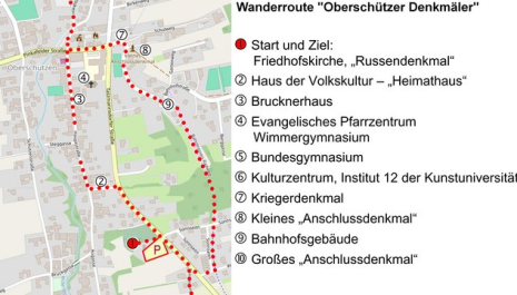 Oberschützen und seine Denkmale: Wanderung zu den Oberschützer Denkmalen – durch die turbulente Geschichte vom Mittelalter bis in die Gegenwart