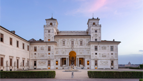 Apertura di Villa Medici