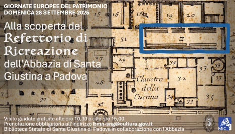 Alla scoperta del “Refettorio di Ricreazione” dell’Abbazia di Santa Giustina