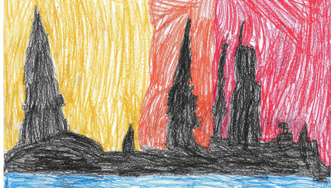 Amelija Sjanita Vecrīgas skats