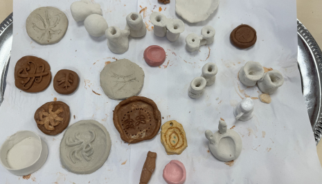 Clay figures