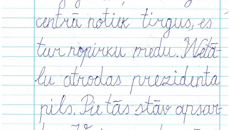 written text about city