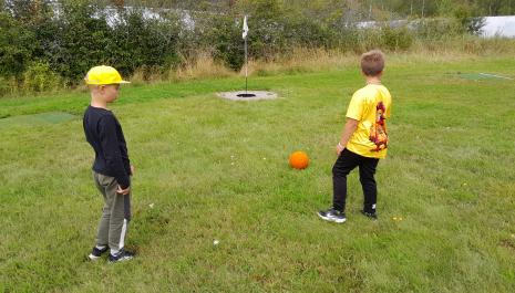 Futisgolfin pelaaminen on hauskaa. Se on aika harvinainen laji.