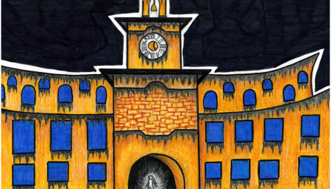 Drawing of Palazzo Pio