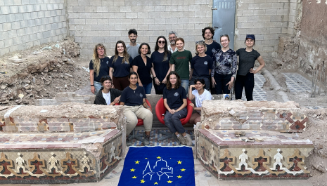 Archaeological excavation day at Palauet Nolla, Meliana, with European Heritage Volunteers