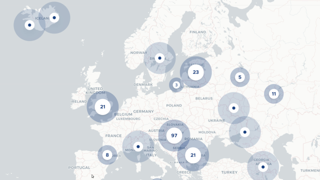 European Heritage Days events map